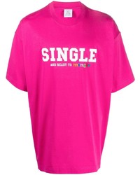 Vetements Single Print T Shirt