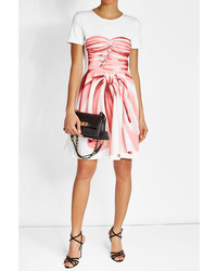 Moschino Printed Dress With Cotton