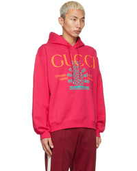 Gucci Pink Musixmatch Edition 22705 Pineapple Hoodie