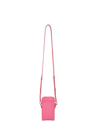 Kenzo Pink Konstrast Zip Phone Pouch