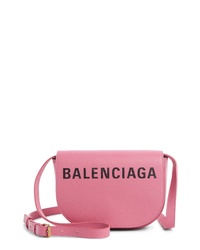 Balenciaga Extra Small Ville Calfskin Saddle Bag
