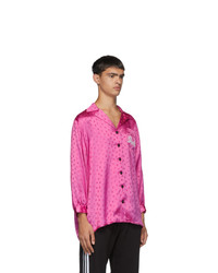 Gcds Pink Heart Logo Shirt
