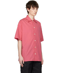 Alexander McQueen Pink Printed Shirt