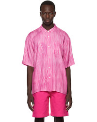 Stussy Pink Printed Shirt