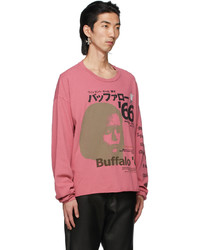 Enfants Riches Deprimes Pink Japanese Buffalo 66 Long Sleeve T Shirt