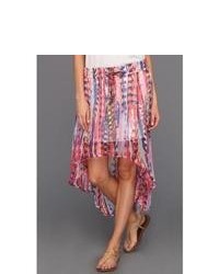 Roxy Spring Honey Skirt Skirt Paradise Pink Print