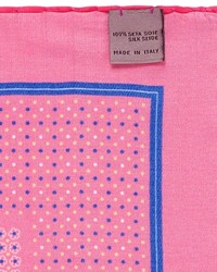 Nobrand Micro Floral Dot Silk Pocket Square