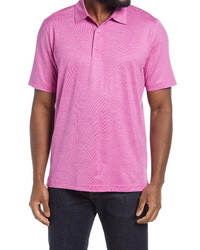 Cutter & Buck Forge Stretch Wave Print Polo Shirt