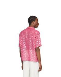 Gmbh Pink Luka Bowling Shirt