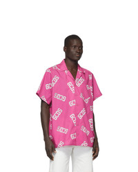 Gcds Pink Monogram Shirt