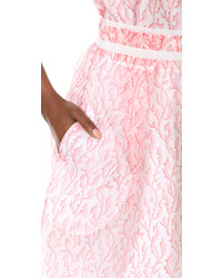 Carven Printed Organza Skirt