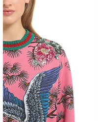 Gucci Printed Sweatshirt W Sequins