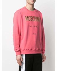 Moschino Logo Print Long Sleeve Sweatshirt