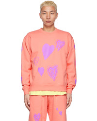 Kids Worldwide Pink Hearts Sweatshirt