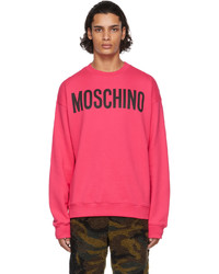 Moschino Pink Logo Sweatshirt