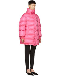 Balenciaga Pink Outerspace Puffer Jacket