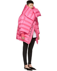 Balenciaga Pink Outerspace Puffer Jacket