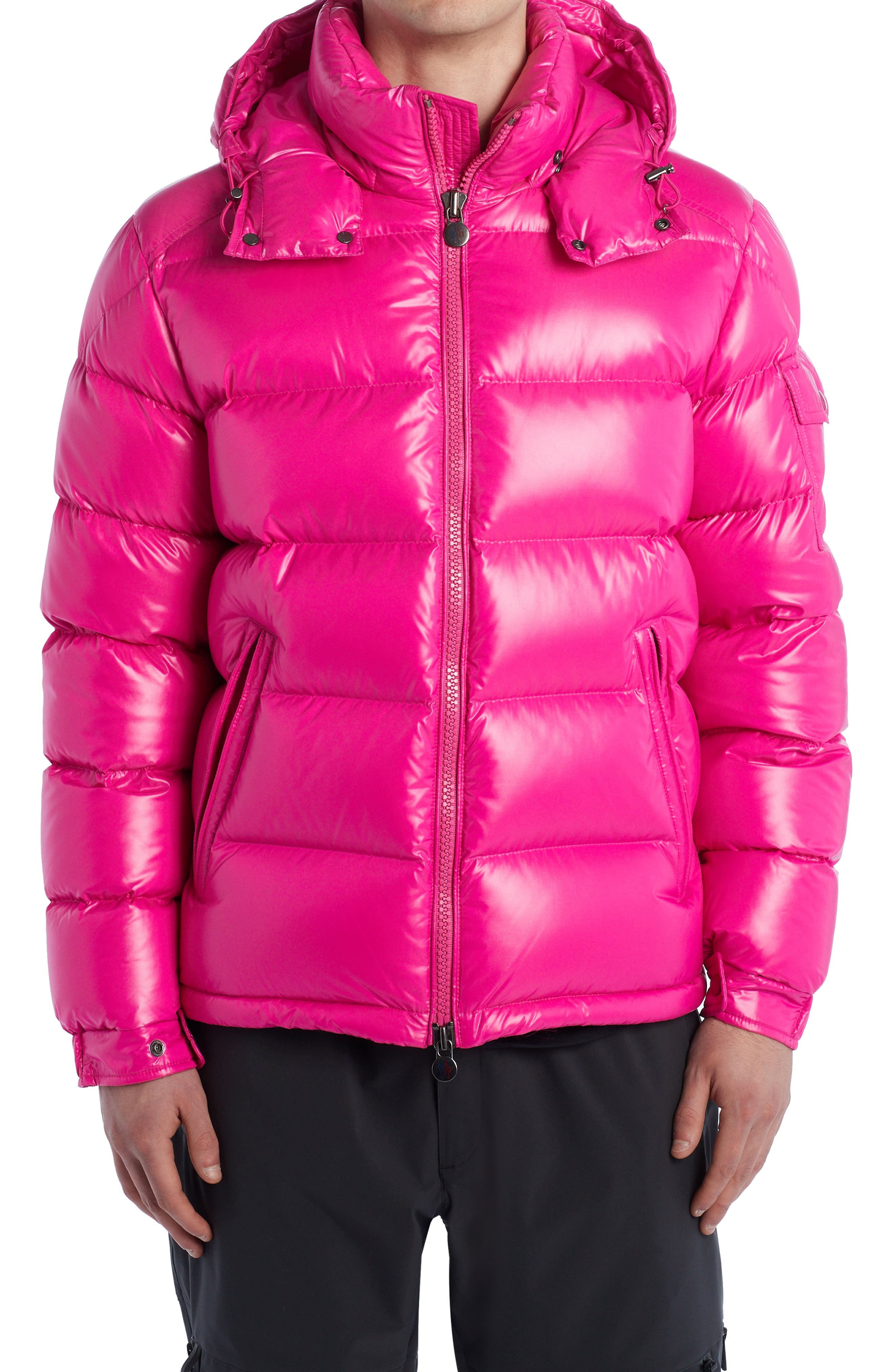 Moncler Maya Lacquered Down Jacket, $1,475 | Nordstrom | Lookastic