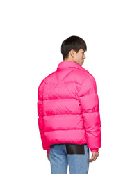Kenzo Reversible Pink Down Jacket
