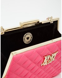 Love Moschino Quilted Clutch Bag