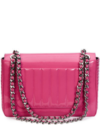 Moschino Tail Lights Quilted Shoulder Bag Pink
