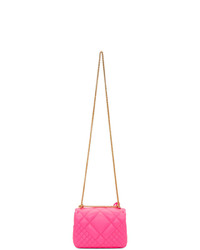 Versace Pink Small Quilted Icon Shoulder Bag