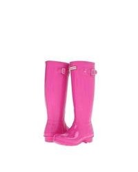 Hot Pink Rain Boots