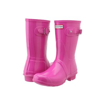 short pink hunter boots