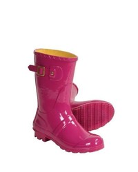 Khombu Classy Rain Boots Pink