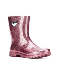 Chiara Ferragni Logomania Rain Boots