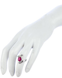 134ctw Pink Tourmaline Diamond Bypass Ring