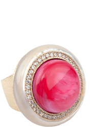 Andara Pink Mother Of Pearl Gemstone Ring