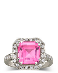 jcpenney Fine Jewelry Lab Created Pink White Sapphire Ring