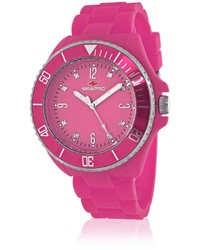 Seapro Sp7416 Bubble Pink Silicone Watch