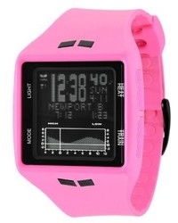 Vestal Unisex Brg015 Brig Tide And Train Hot Pink Watch