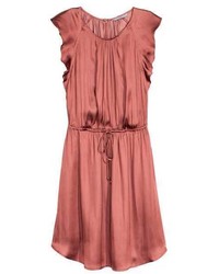 H&M Dress With Ruffled Sleeves