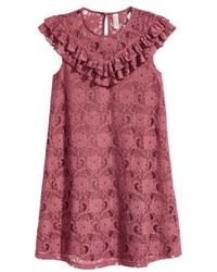 H&M Ruffled Lace Dress