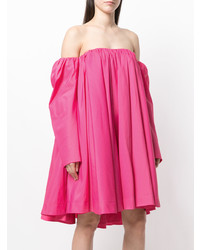 Calvin Klein 205W39nyc Bardot Ruffled Dress