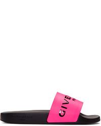 Givenchy Pink Logo Sandals