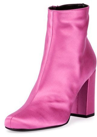 Baby pink hot sale ankle boots