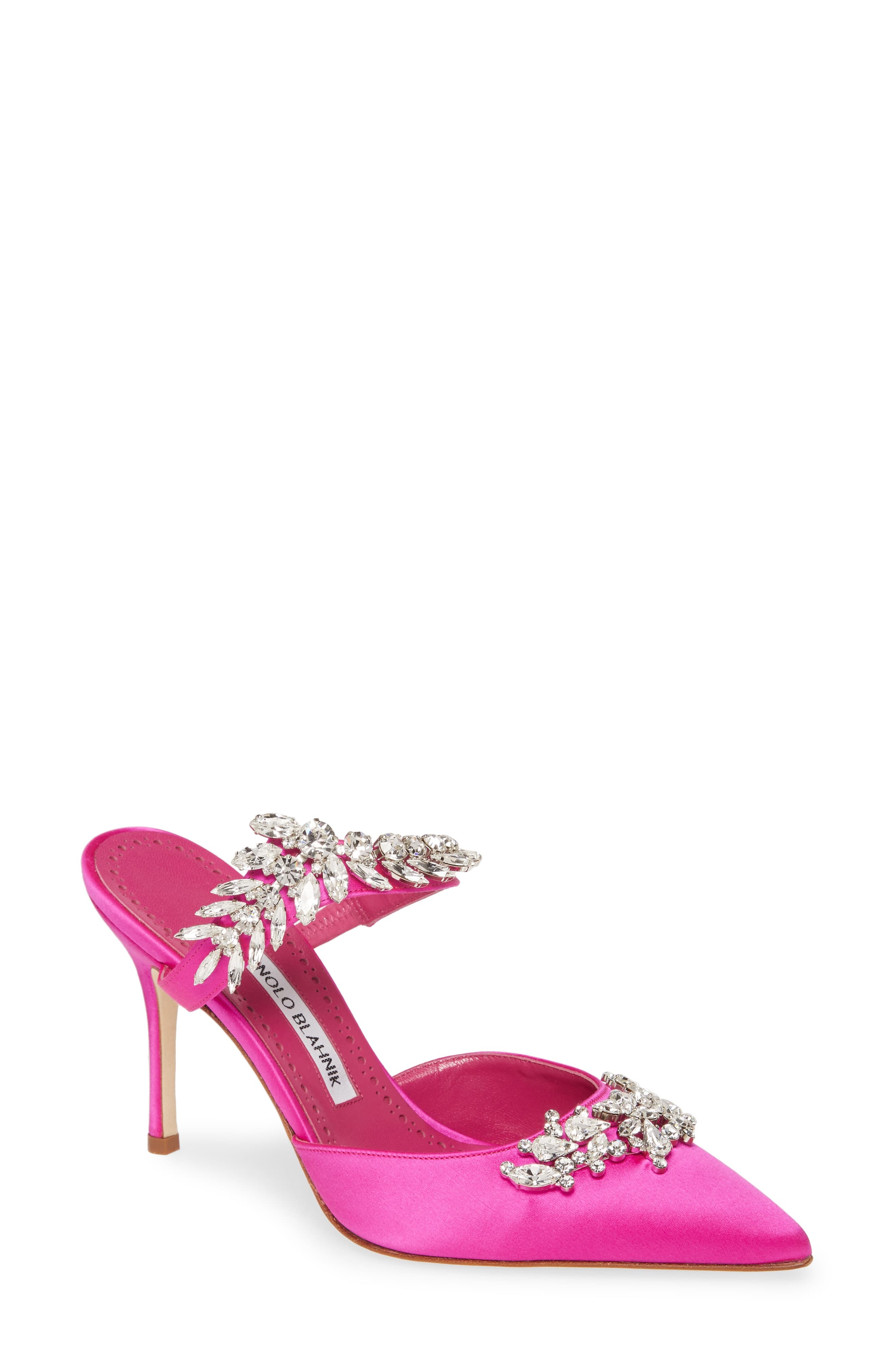 Manolo Blahnik Lurum Jewel Leaf Mule, $1,295 | Nordstrom | Lookastic