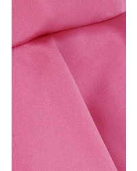 J.Crew Dante Ruffled Duchesse Satin Skirt Pink
