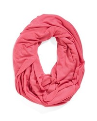 Tasha Na Couture Two Timer Jersey Infinity Scarf Pink One Size One Size