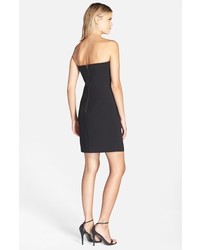 Adelyn Rae Adelyn R Strapless Crepe Sheath Dress