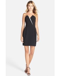 Adelyn Rae Adelyn R Strapless Crepe Sheath Dress