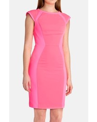 Ted Baker London Jineen Texture Panel Sheath Dress