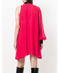 Amen Asymmetric One Shoulder Mini Dress