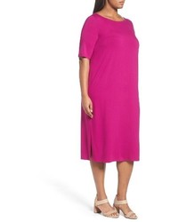 Eileen Fisher Plus Size Jersey Shift Dress