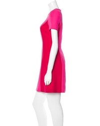Versace Silk Colorblock Dress
