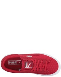 Puma Basket Platform Denim Shoes